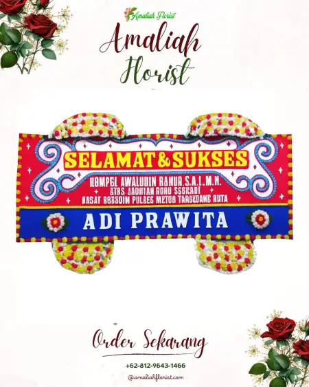 Papan Bunga Ucapan Selamat Gunung Mekar